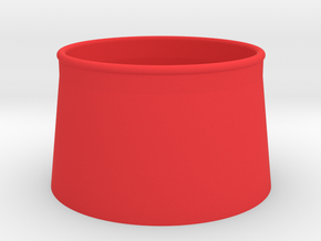 Cone4 in Red Processed Versatile Plastic