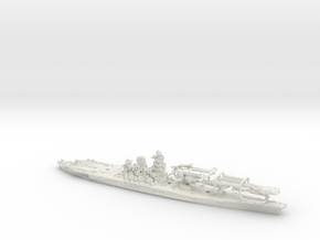 1/1250 IJN BB Yamato[1945] in White Natural Versatile Plastic