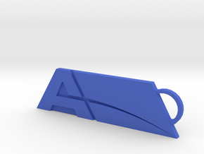 Alternate Andromeda Keychain in Blue Processed Versatile Plastic
