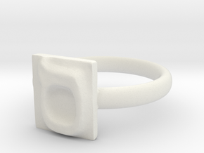 15 Samekh Ring in White Natural Versatile Plastic: 7 / 54