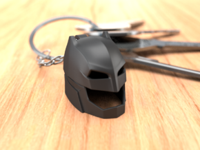  Batman Keychain in Black Natural Versatile Plastic