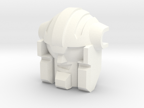 Fortis replacement head OS Feral Rex in White Processed Versatile Plastic