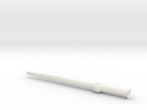 Harry Potter Wand  in White Natural Versatile Plastic: 1:10