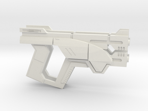 M3 Predator Pistol Prop/Replica  in White Natural Versatile Plastic