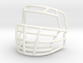 Live Mask Big Grill 2.0 for Speed Mini Helmets  in White Processed Versatile Plastic
