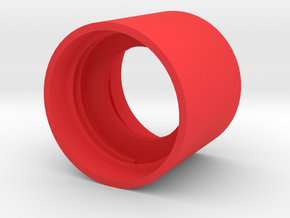 Tornado Tube in Red Processed Versatile Plastic: Small