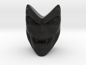 D&D Venger Evil Laugh Face in Black Natural Versatile Plastic