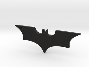 Batman Logo in Black Natural Versatile Plastic