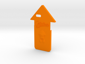 Iphone 6/6s Squid Case in Orange Processed Versatile Plastic
