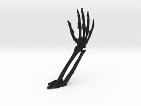 model of wrist in Black Natural Versatile Plastic: 1:10
