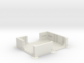Imperial Assault tile 07A in White Natural Versatile Plastic