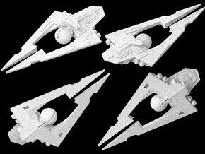 (Armada) Lucrehulk Star Destroyer in White Natural Versatile Plastic