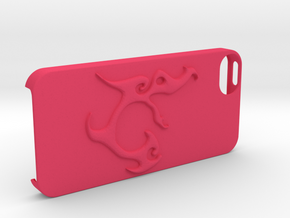 Iphone 5 Case Segunda Logo in Pink Processed Versatile Plastic
