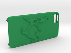 Iphone 5 Case Segunda Logo in Green Processed Versatile Plastic