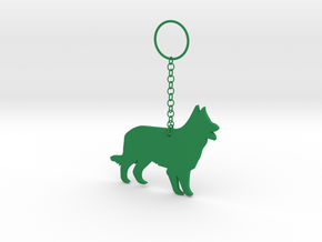 DOG strap in Green Processed Versatile Plastic