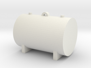1:64 550 Gallon Fuel Tank in White Natural Versatile Plastic