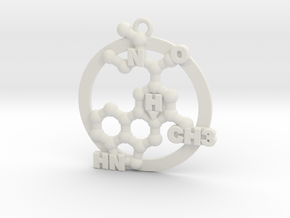 Lsd Molecule 001 in White Natural Versatile Plastic