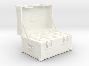 BACK FUTURE 1/6 PLUTONIUM BOX OPEN in White Processed Versatile Plastic