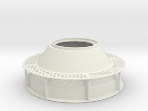 DShK Dual Open Turret 1-35 Base in White Natural Versatile Plastic