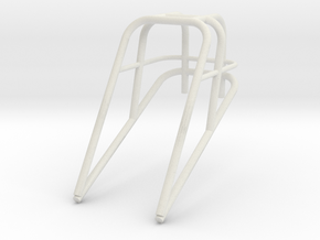 Roll Cage Frame Top Only 1/25 in White Natural Versatile Plastic