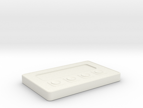 WALDEN PAGER in White Natural Versatile Plastic