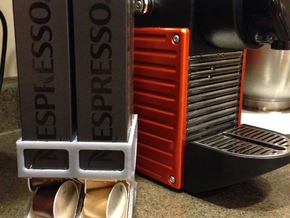 Nespresso Capsule Dispenser in White Natural Versatile Plastic