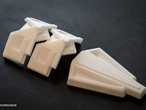 Lightning Returns Armor Plate Set in White Processed Versatile Plastic