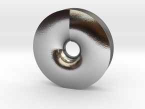 DISK in Polished Silver