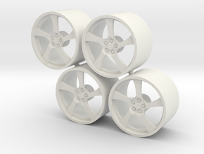 Set HRE-RS102 in White Natural Versatile Plastic