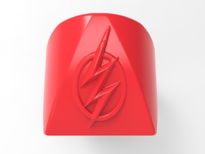 Flash Ring Pl in Red Processed Versatile Plastic: 10 / 61.5
