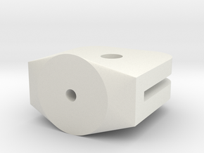 eigerPanel-Halter 5mm in White Natural Versatile Plastic