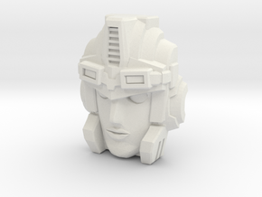 Anode Face (Titans Return)  in White Natural Versatile Plastic