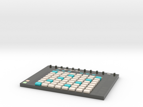 Ableton Push 2 -- Melody View -- Voxel Miniature in Glossy Full Color Sandstone