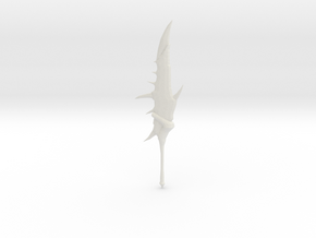Monster Hunter: Rathalos Greatsword in White Natural Versatile Plastic: Large
