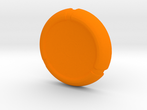 Kanoka disk in Orange Processed Versatile Plastic