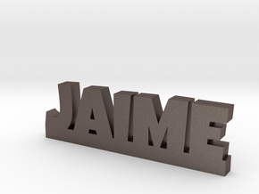 JAIME Lucky in Polished Bronzed Silver Steel