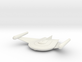 Romulan Bird Of Prey Cruiser in White Natural Versatile Plastic