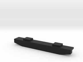 Pro-Line Ambush Front Bumper - Flat Standard in Black Natural Versatile Plastic