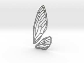 Cicada wings in Natural Silver