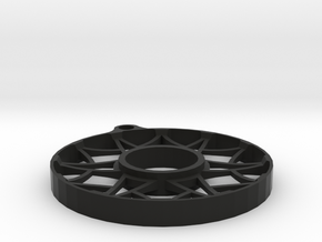 Asher-3-spin Series in Black Natural Versatile Plastic