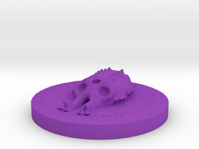 Skulltila in Purple Processed Versatile Plastic
