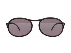 'Wire' glasses for Eyewear Kit in Black Natural Versatile Plastic