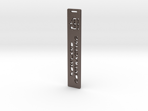 RCS Bookmark in Polished Bronzed Silver Steel