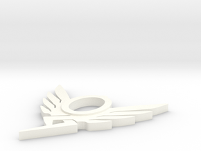 Overwatch - Mercy Necklace in White Processed Versatile Plastic