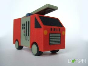 Fire Engine in Full Color Sandstone