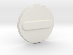 Canary 1 Privacy Cover Lens Cap in White Natural Versatile Plastic