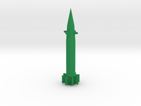 M982 Excalibur Round in Green Processed Versatile Plastic: 1:28