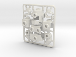 Armor Mach 1 for Lego in White Natural Versatile Plastic