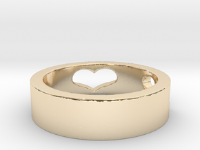 My Love Ring Size 8 in 14K Yellow Gold: 8.25 / 57.125