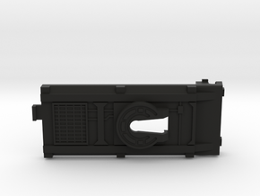 Cab Over Battery Cover in Black Natural Versatile Plastic